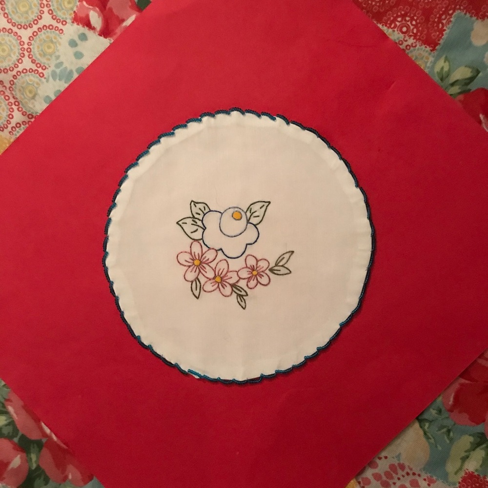 Handmade / Hand Stitched Doily